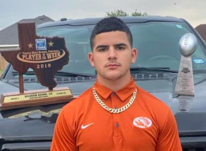 Tigers linebacker Brandon Adame selected to Whataburger Super Team