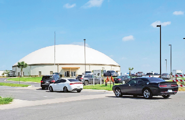 Mercedes Dome used as COVID-19 treatment facility