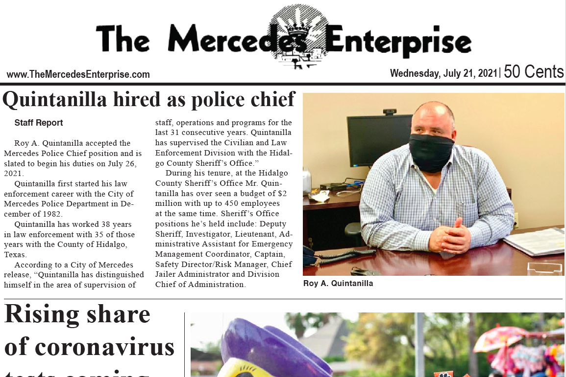 The Mercedes Enterprise 7/21/21 e-edition