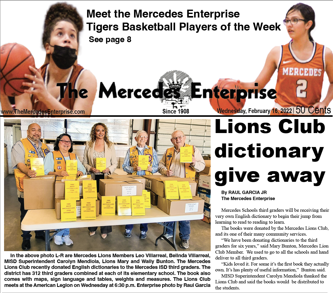 THE MERCEDES ENTERPRISE 2/16/22 E-EDITION