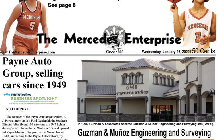 THE MERCEDES ENTERPRISE 1/26/22 E-EDITION