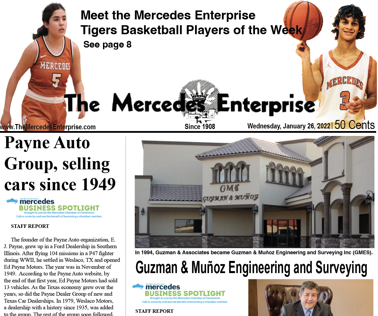 THE MERCEDES ENTERPRISE 1/26/22 E-EDITION