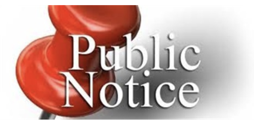 PUBLIC NOTICES POSTED IN WEDNESDAY JANUARY 24, 2024 EDITION