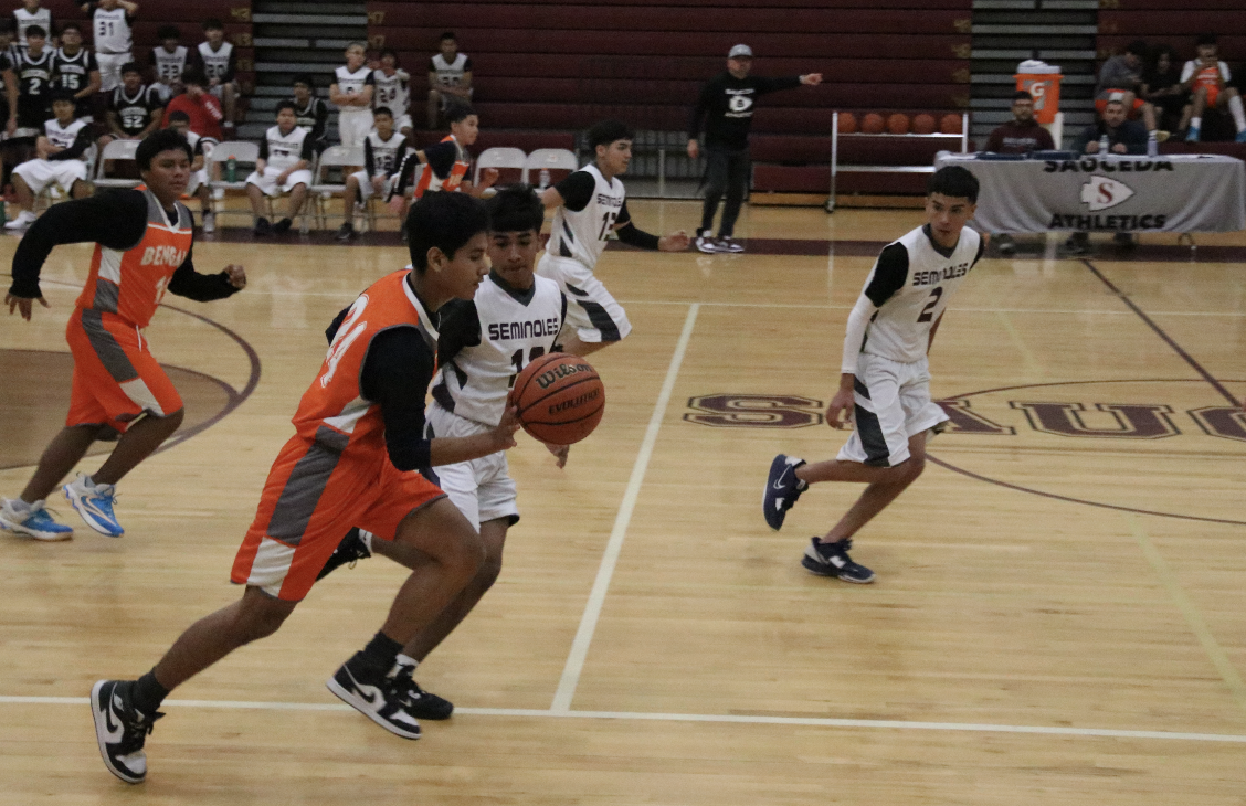 Harrell and Chacon Middle School Boys Basketball