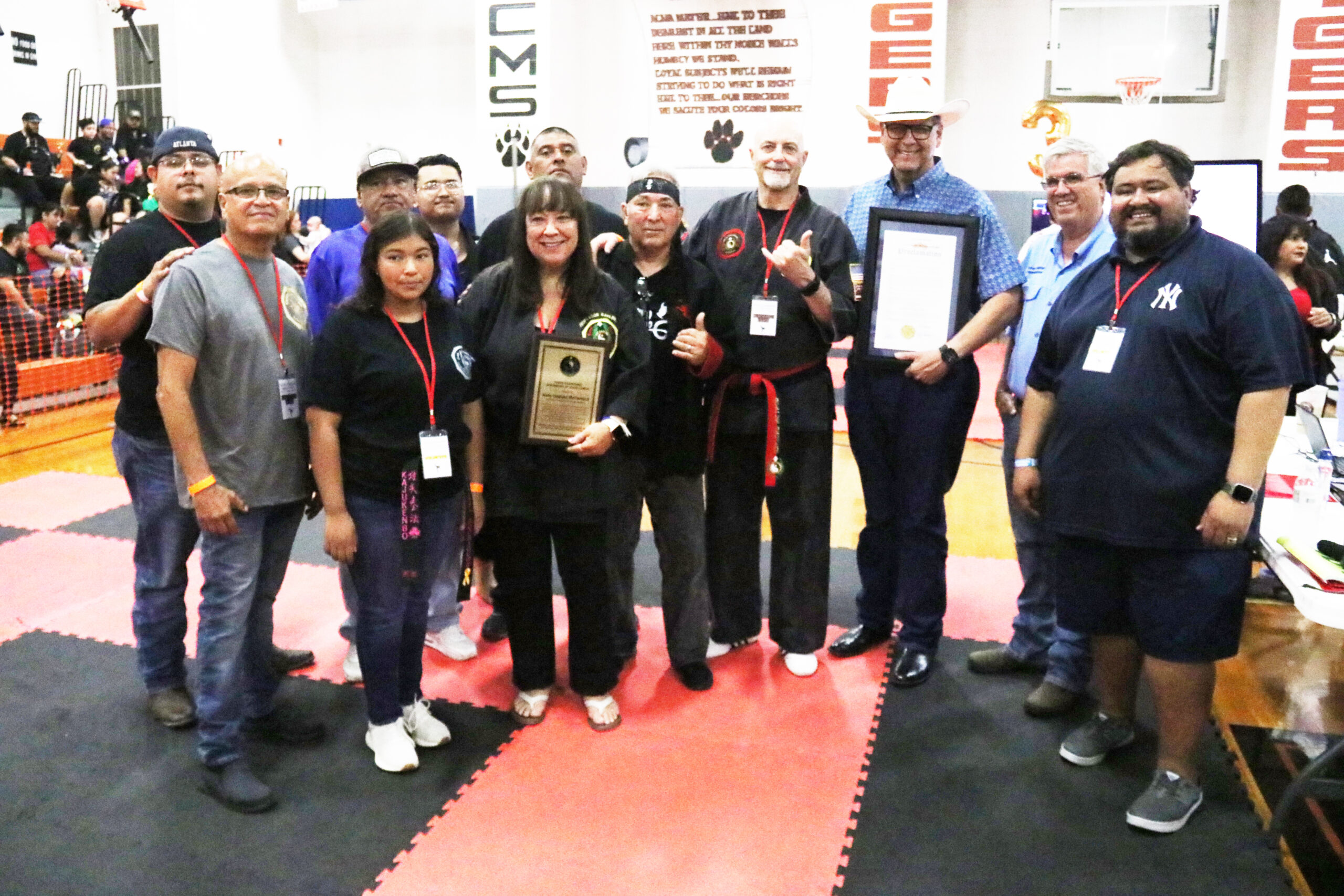 City proclaims Grandmaster John Valdivia Day, KAA President Kelly Gaylord McCormick honored at Texas Kajukenbo Memorial Tournament